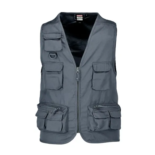 Colete multi bolsos 65% pol 35% alg 200 gr